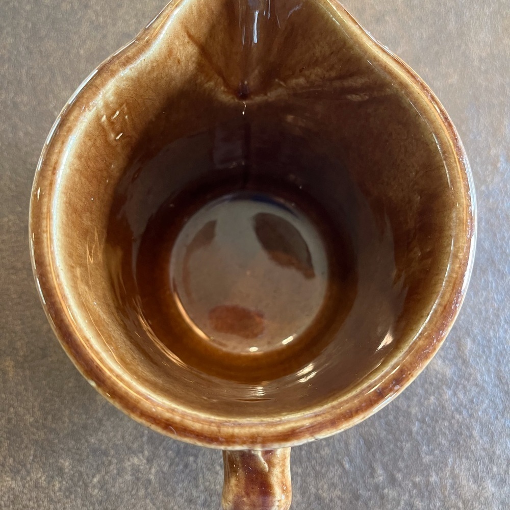 Primitive Little Brown Pitcher - Picture 5 of 9